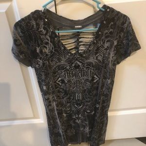 Women’s Affliction shirt size small